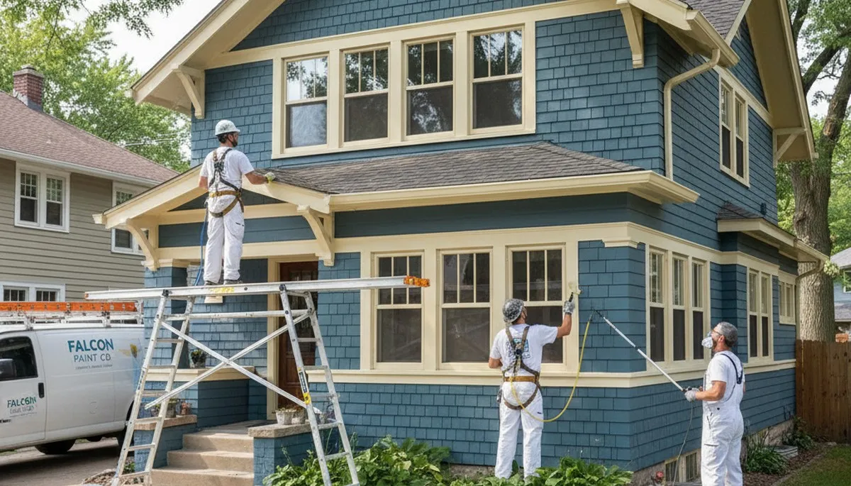 Minneapolis, MN painting contractors providing professional interior and exterior house painting services