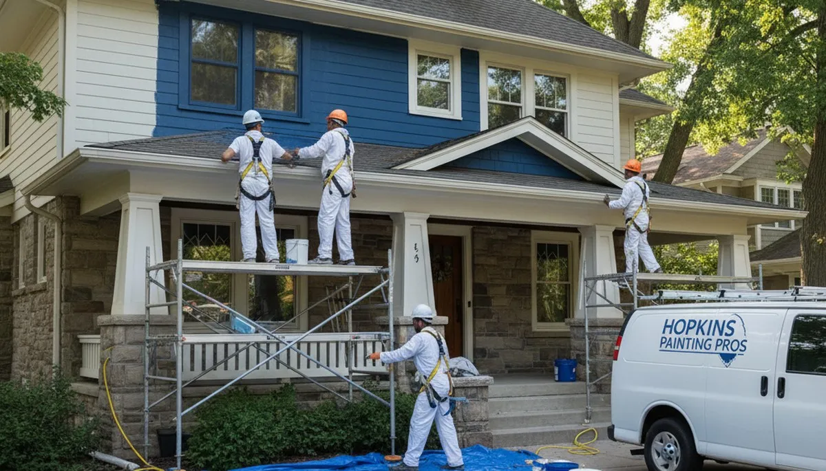 Professional painting team in Minneapolis, MN providing interior and exterior home painting services