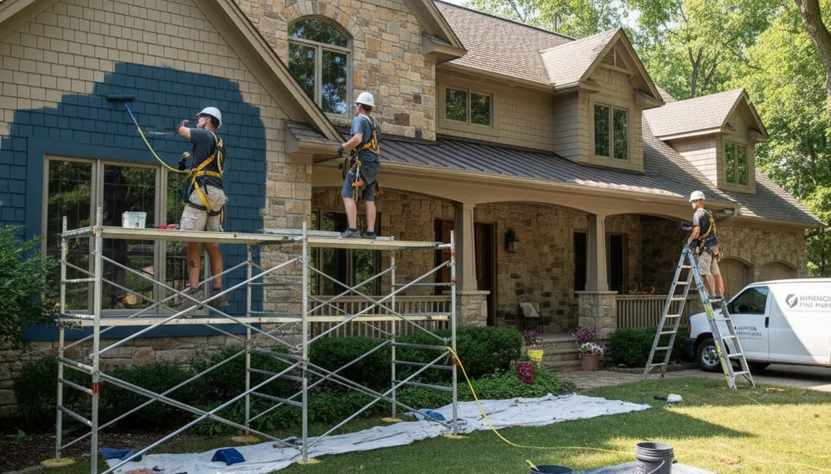 Painting contractor in Minneapolis, MN providing professional interior and exterior painting services
