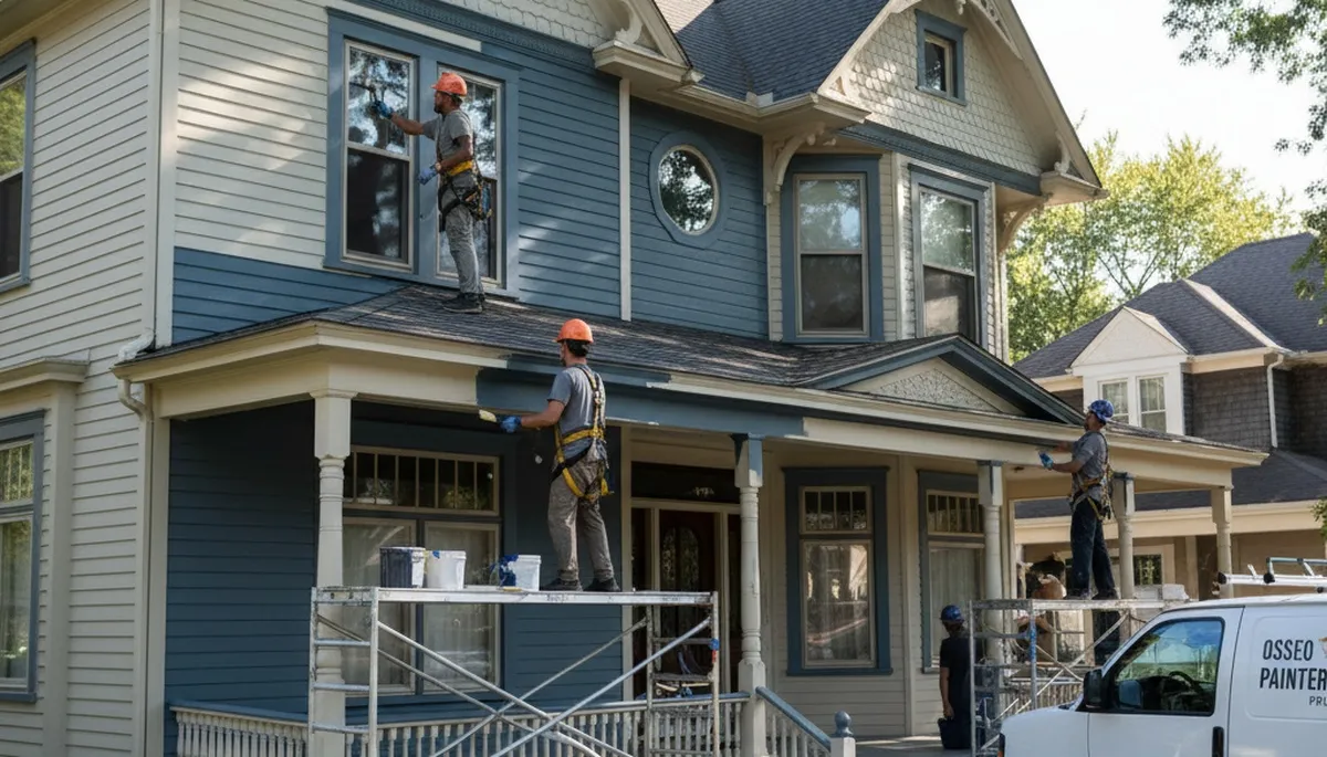 Painting contractor serving Minneapolis, MN for residential and commercial interior and exterior painting