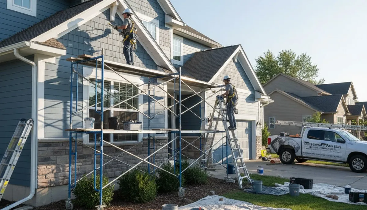 Painting contractor team serving Minneapolis, MN with professional interior and exterior painting services