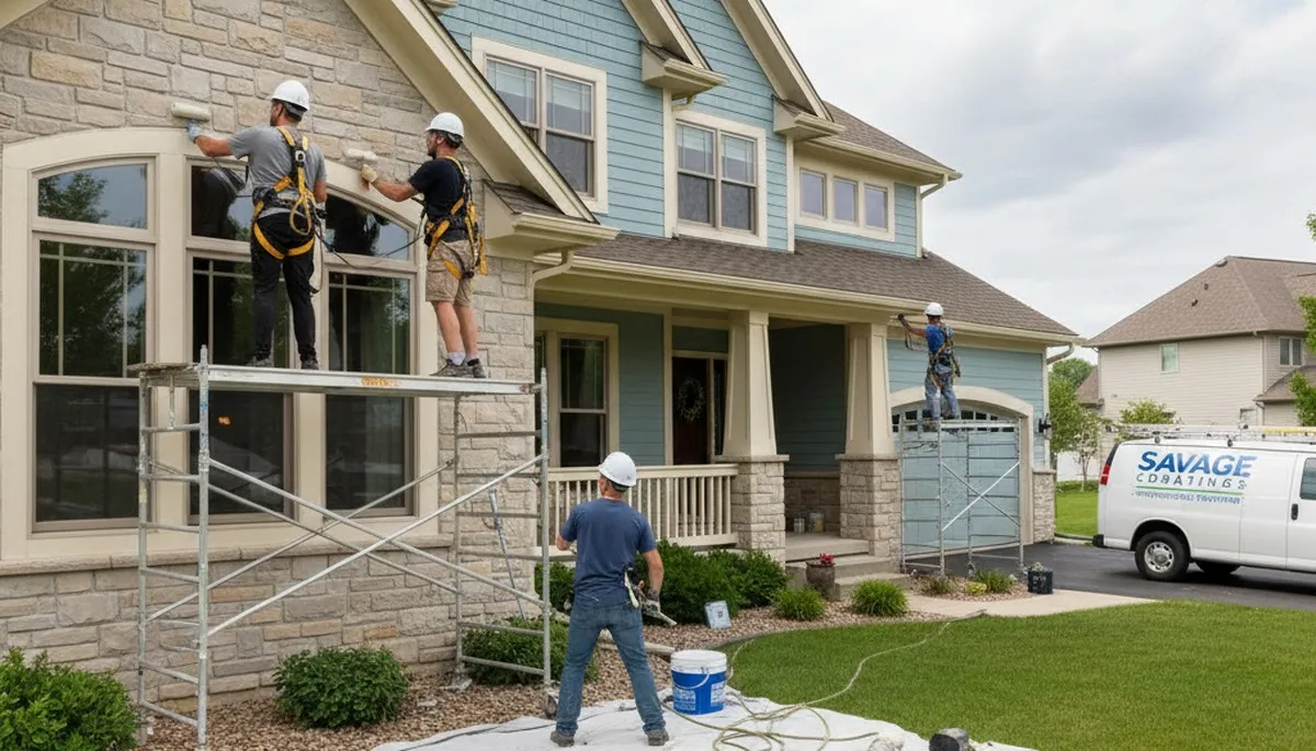 Minneapolis painting contractor for residential and commercial interior and exterior painting services
