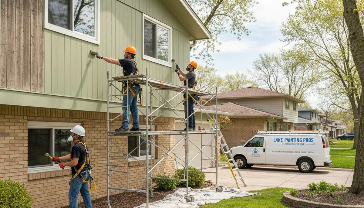 Painting contractors in Minneapolis, MN providing professional interior and exterior painting services